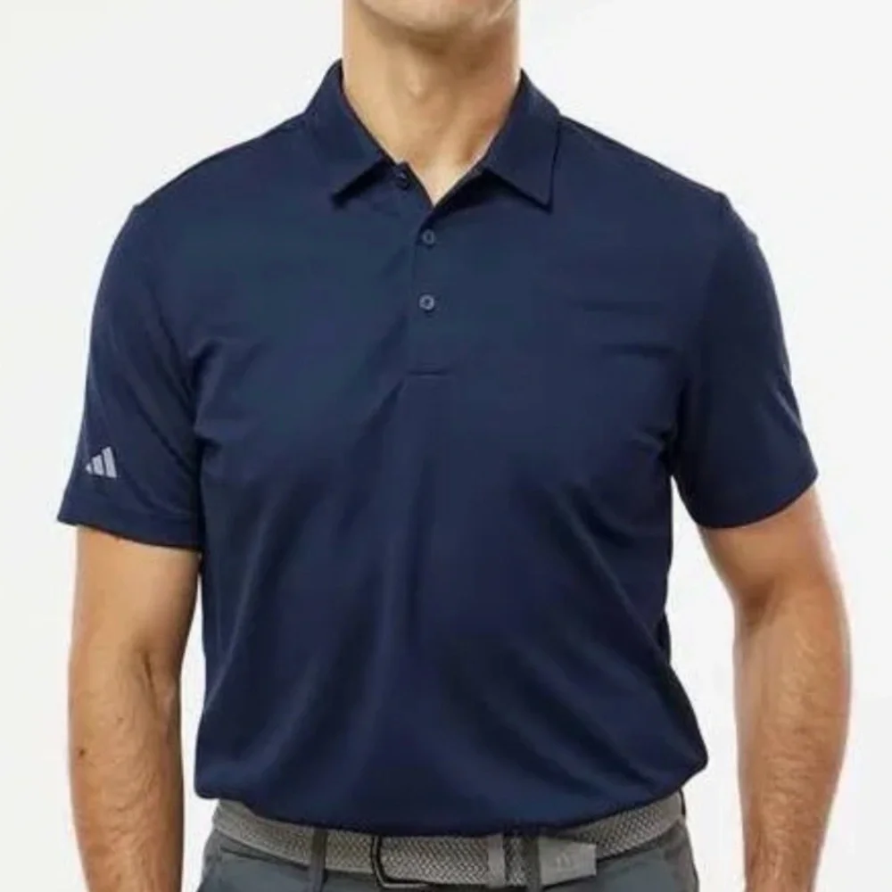 Adidas Men's Navy Polo Shirt